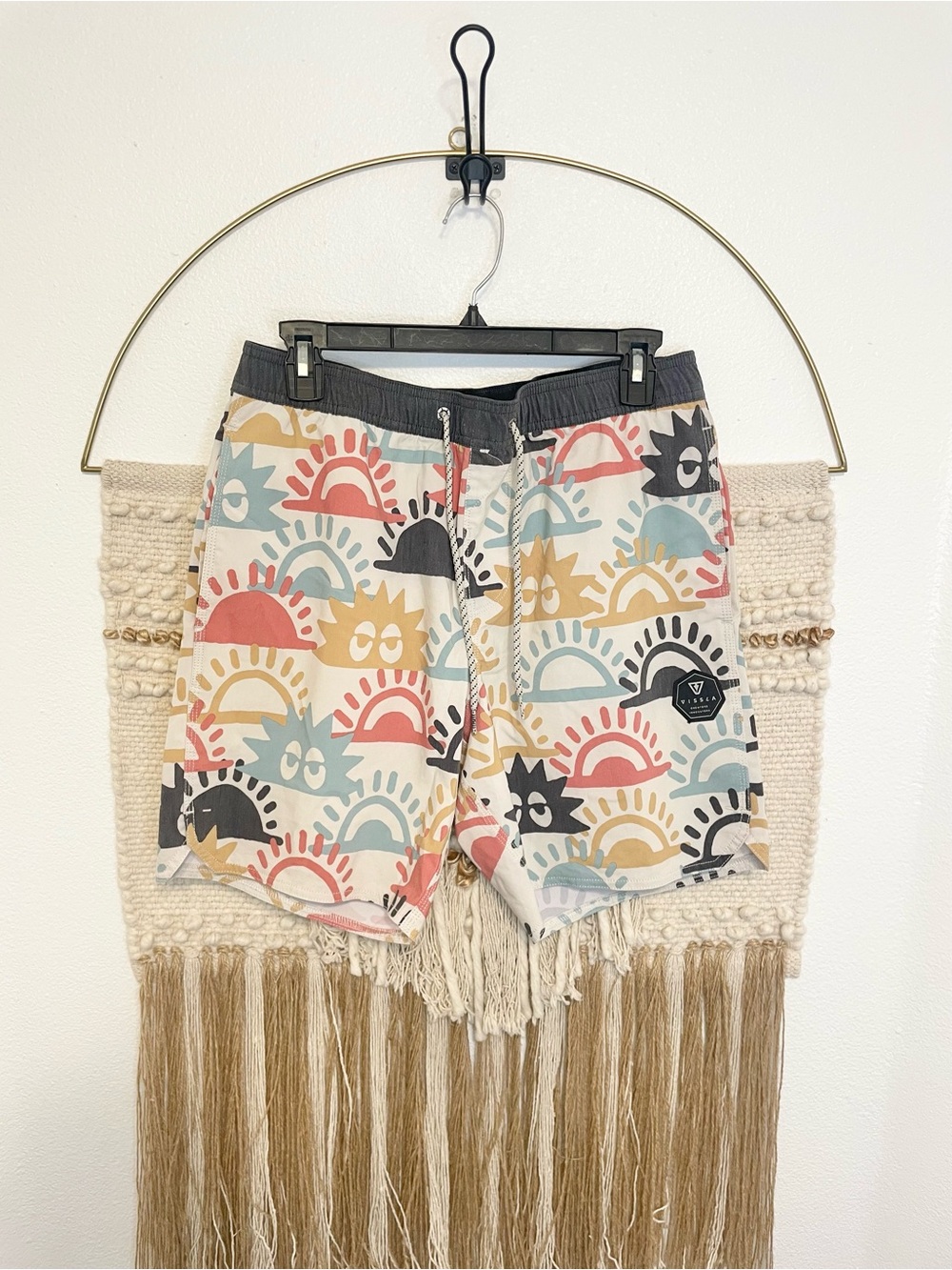 Vissla Mens Sunny Board Shorts Pull On Size M